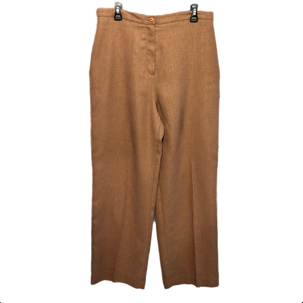 Rafael Camel color High Rise Women’s sz 16 Trousers Slacks no pockets